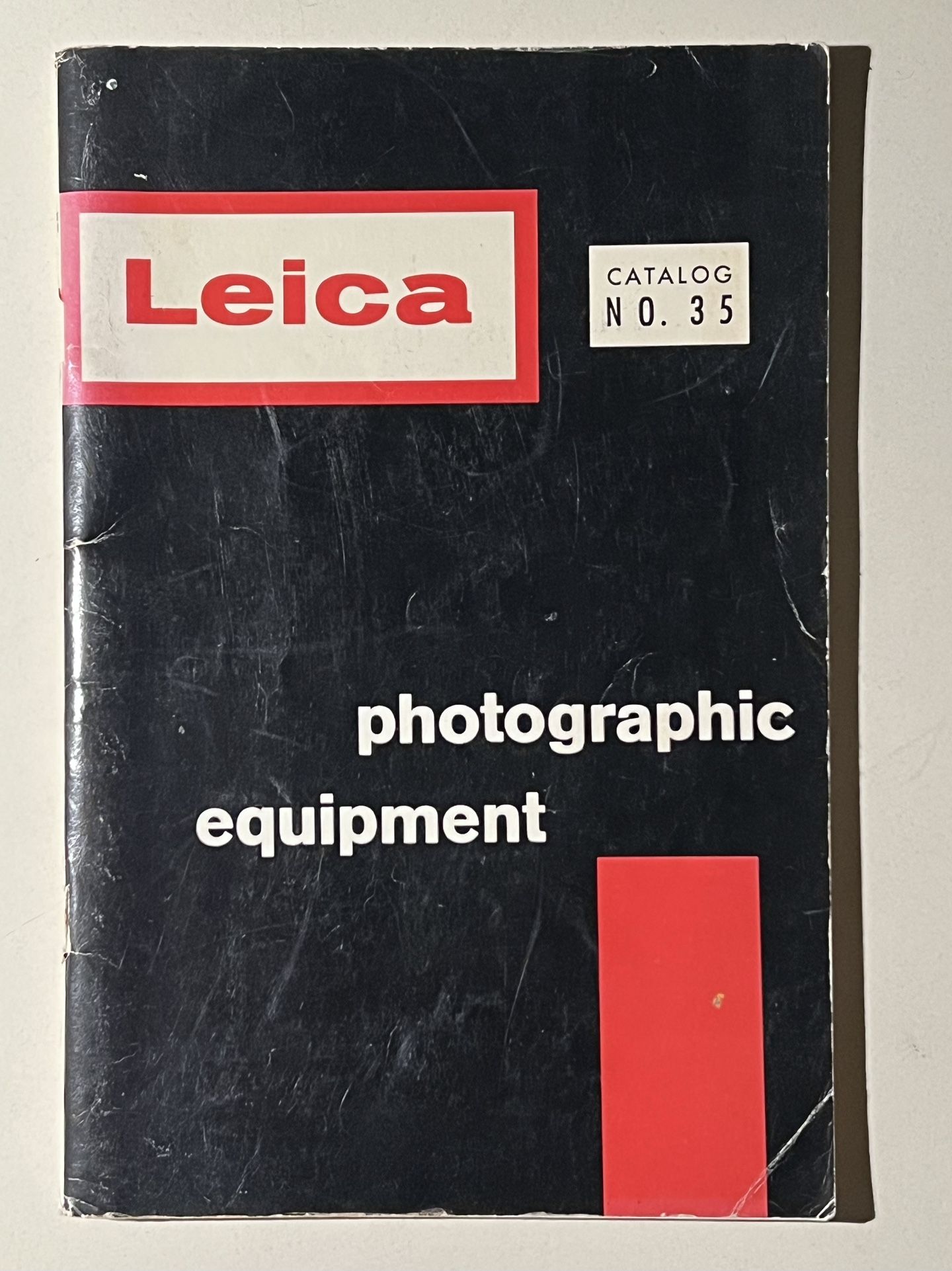 1960 Leica Equipment Catalog No. 35