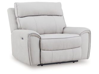 Grafton Pike Pearl/Ash Power Recliner