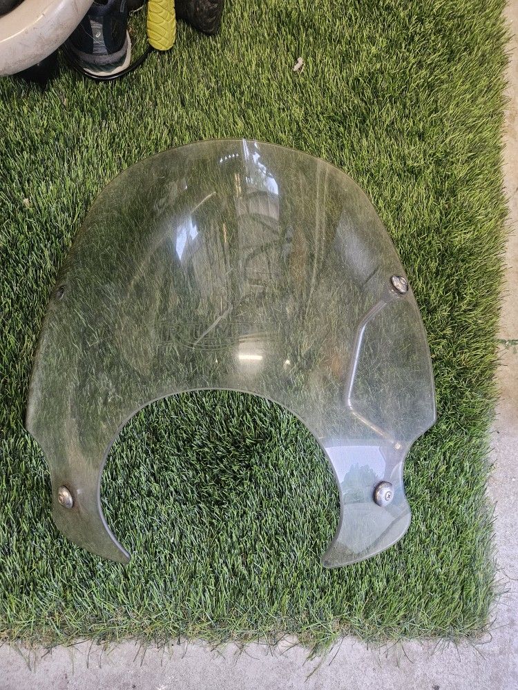 TRIUMPH MOTORCYCLE WINDSHIELD