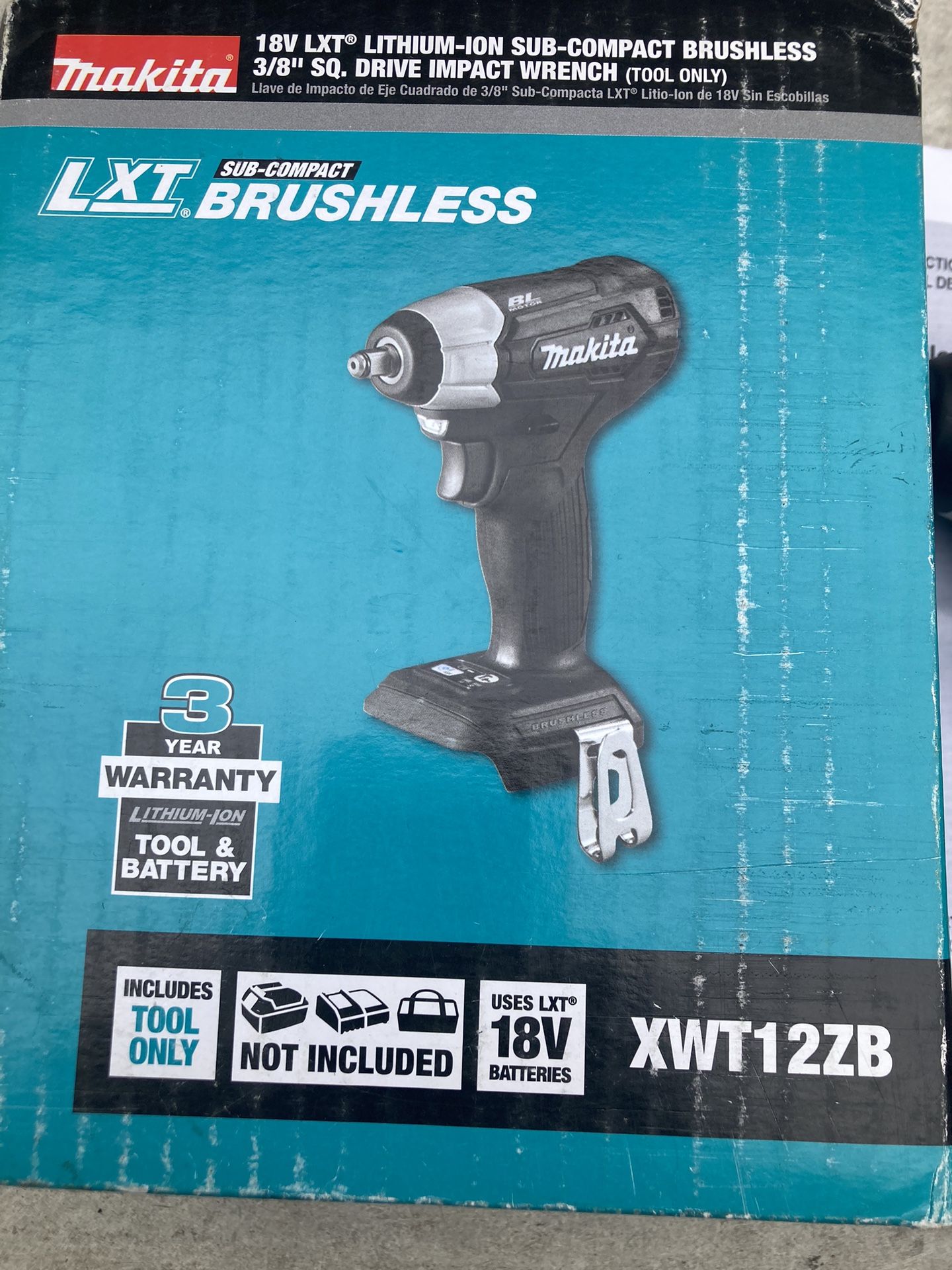 New Makita 3/8 Impact Wrench 