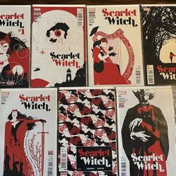 Marvel Comics Lot - Scarlet Witch (Vol. 2) #1-6, & #13