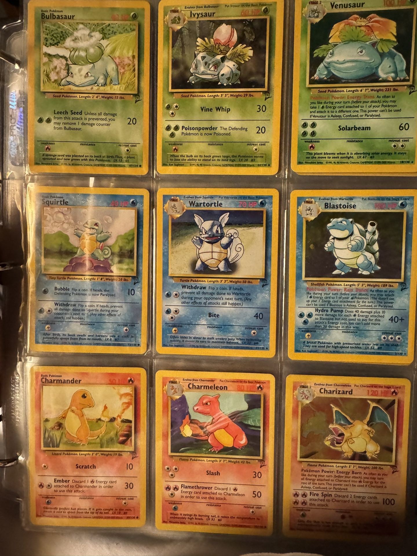 Vintage Pokemon Cards