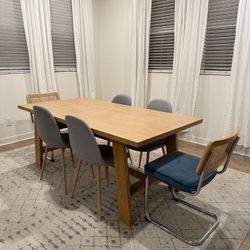 Studio McGee Wooden Dining Table