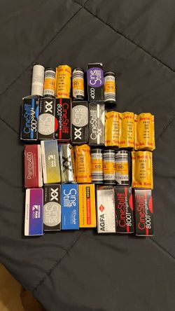 28 rolls of 120 medium format film.