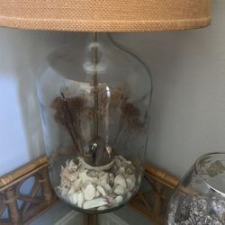 Pair Of Florida style lamps 