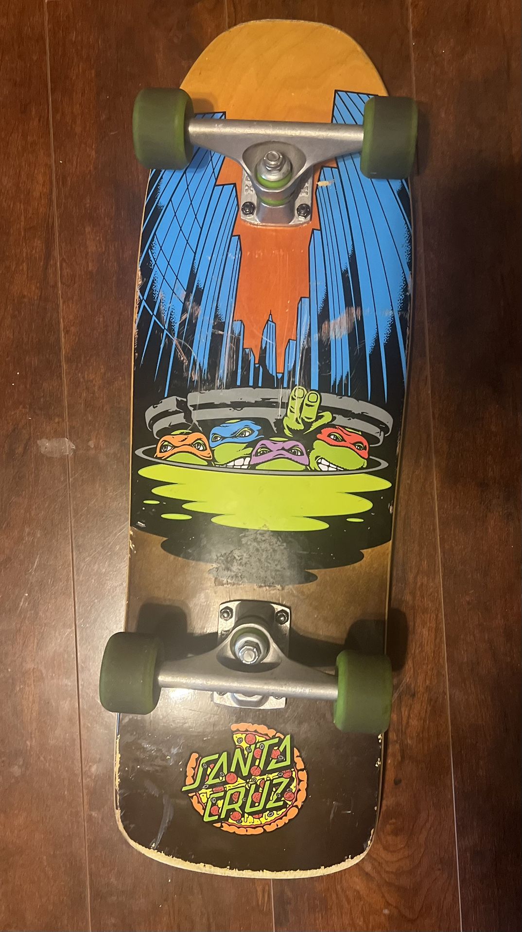 Rare TMNT Santa Cruz Skateboard