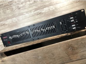 Ashly GQ215 hifi Stereo 15 Band Equalizer EQ Vintage