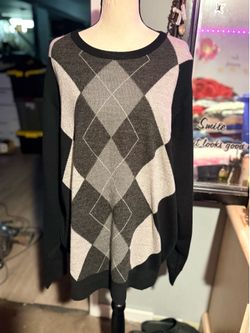 NWOT Dockers men’s argyle sweater- XL