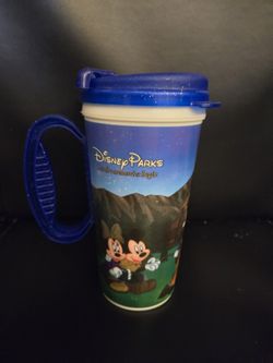 Disney Parks Drink Cup Camping Scene
