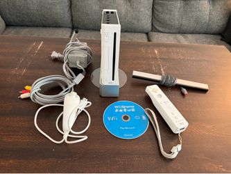 Wii with Wii sports