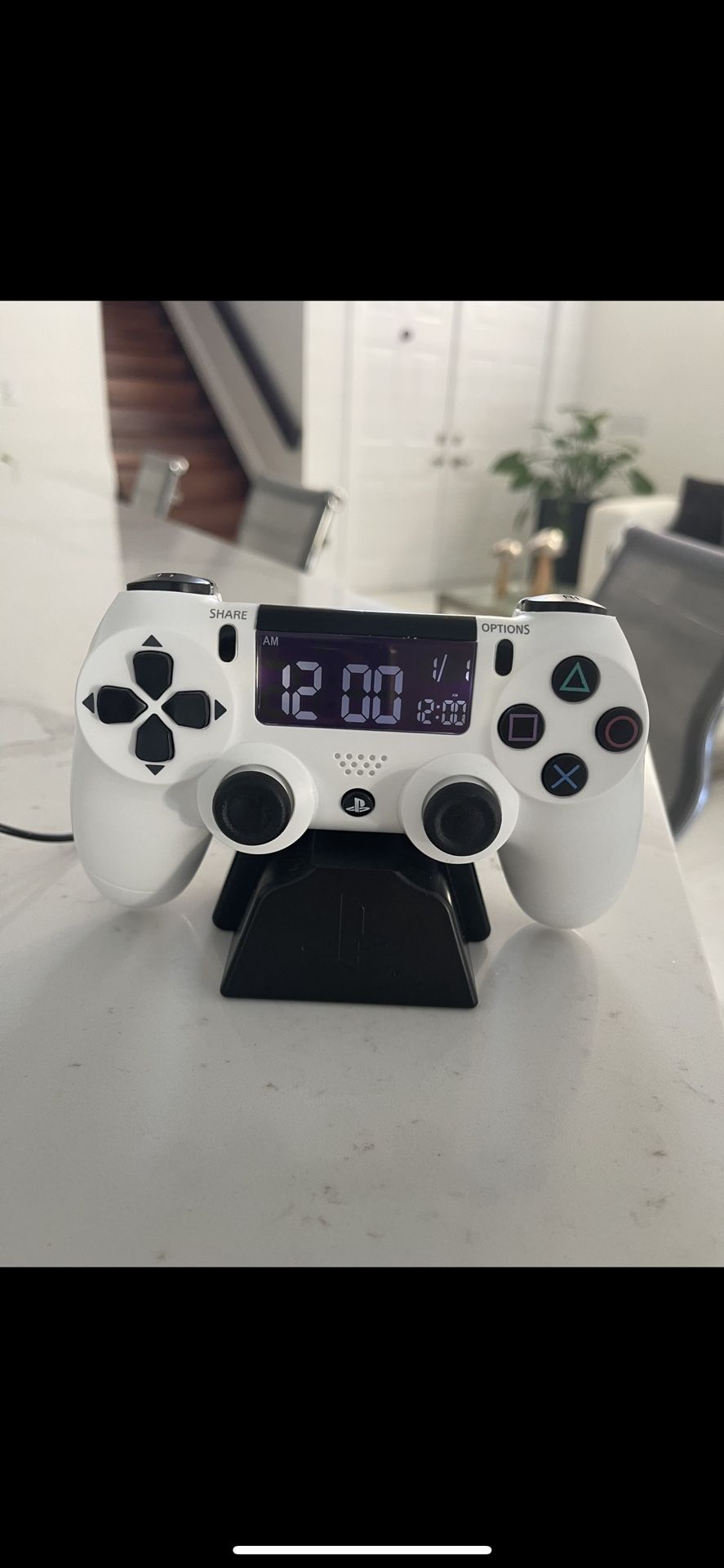 ALARM CLOCK PlayStation PS5 Controller, Perfect Condition Like New.