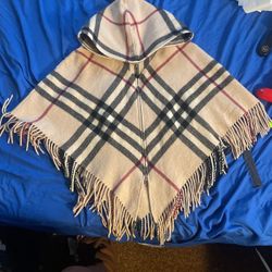 Burberry “Nova Check” Merino Wool Cashmere 