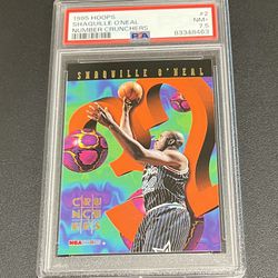 1995-96 NBA Hoops - # Crunchers #2 Shaquille O'Neal - 🔥🔥🔥💎💯💪🤯