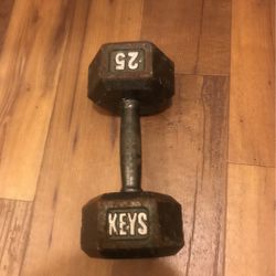 Keys 25 Lbs Weight 