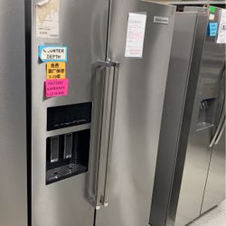 Kitchen Aid Counter Depth Side by Side Refrigerator