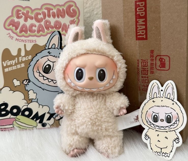 Exciting Macaron Soy Milk The Monsters Labubu. From Popmart Brand new sealed never opened