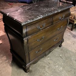 Beautiful Marble Top Dresser 