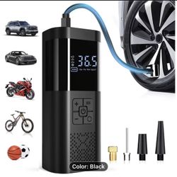 Air pump for auto, bike, ball, tents, mattress, etc. wireless