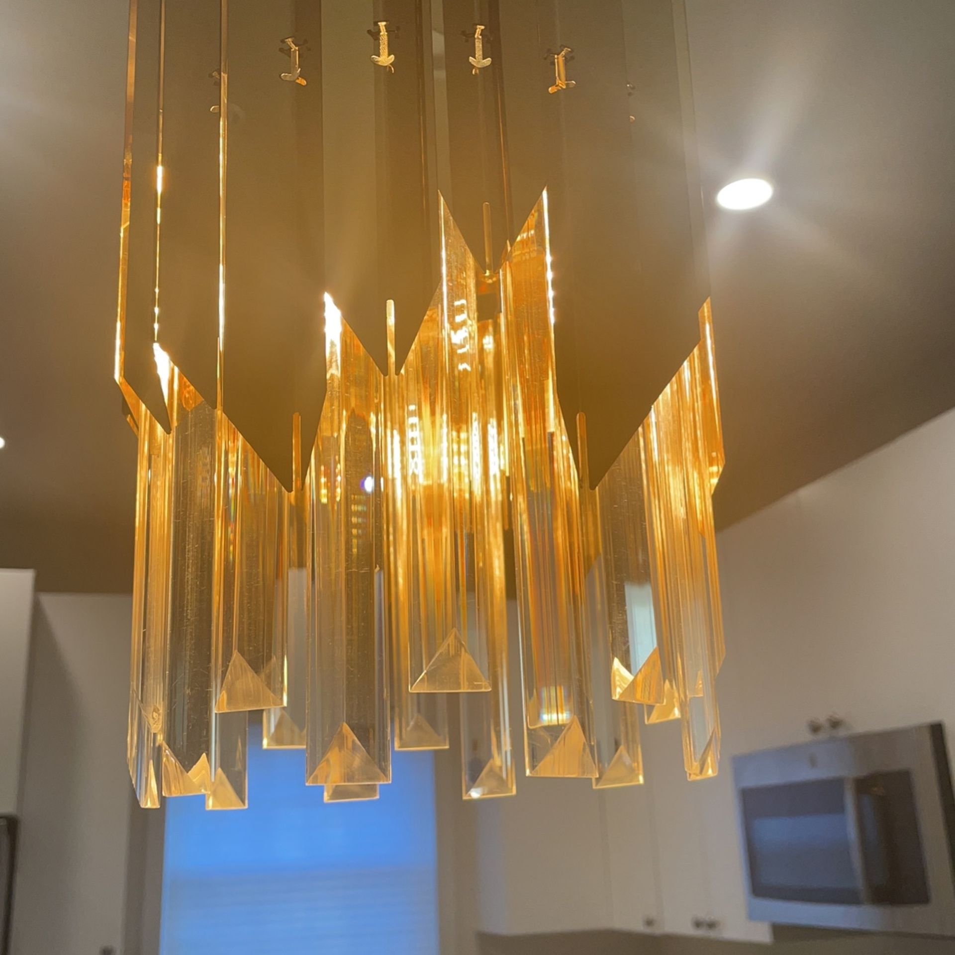 GOLD Chandelier /kitchen Pendant Light