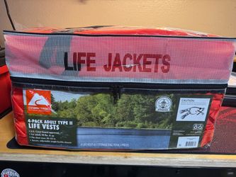 Ozark Trail 4-Pack Adult Type II Life Vests