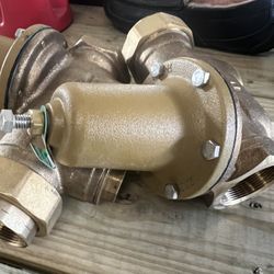 2” Brass Pressure Regulator/ 2 Inch Cut Off Fell