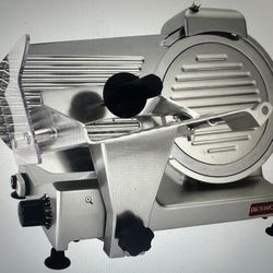 BESWOOD 10" Electric Deli Meat Slicer, Cheese Food Slicer with Premium Chromium-plated Steel Blade, for Commercial and for Home Use 240W, BESWOOD250