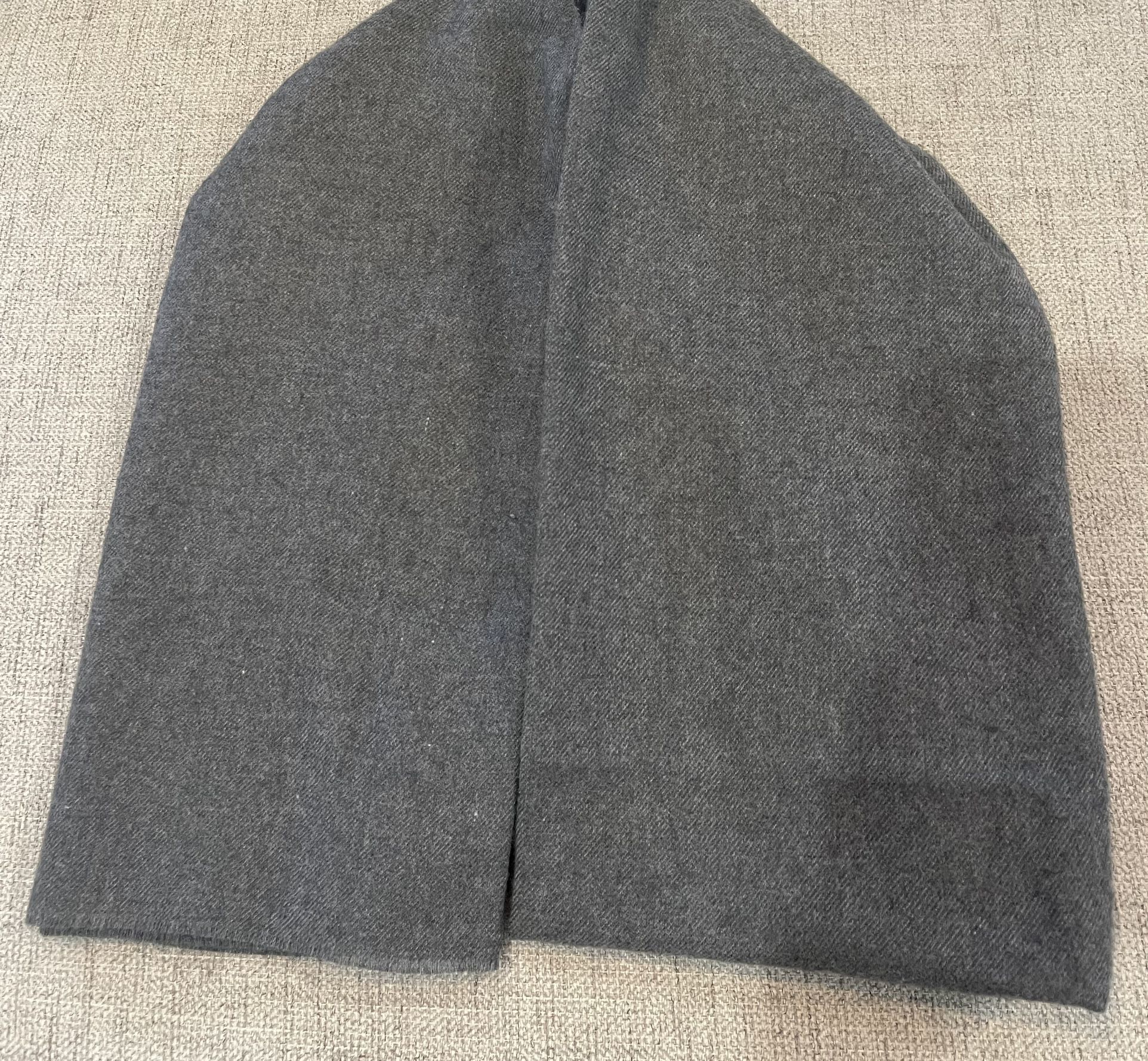 Large gray rectangle scarf/wrap or shaw