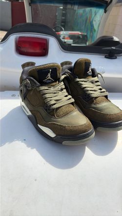 Air Jordan 4 Olive Green