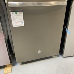 GE Profile Stainless Steel Interior Dishwasher With Hidden Controls