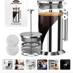 Cafe De Chateau French Press Coffee Maker