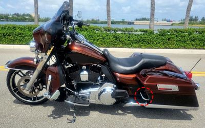 Saddlebag Guard Eliminator Support Bracket For Harley Touring Electra Glide FLHT