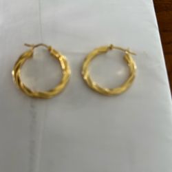 925 sterling silver ring plated with 14k gold