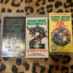 Ninja Turtles VHS Tapes