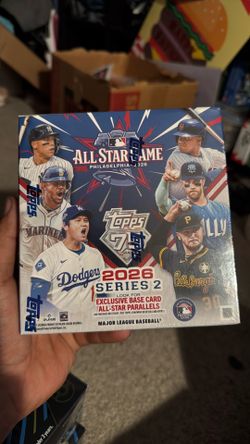 2026 Topps series 2 MLB BASEBALL ALL STAR GAME MEGA BOX