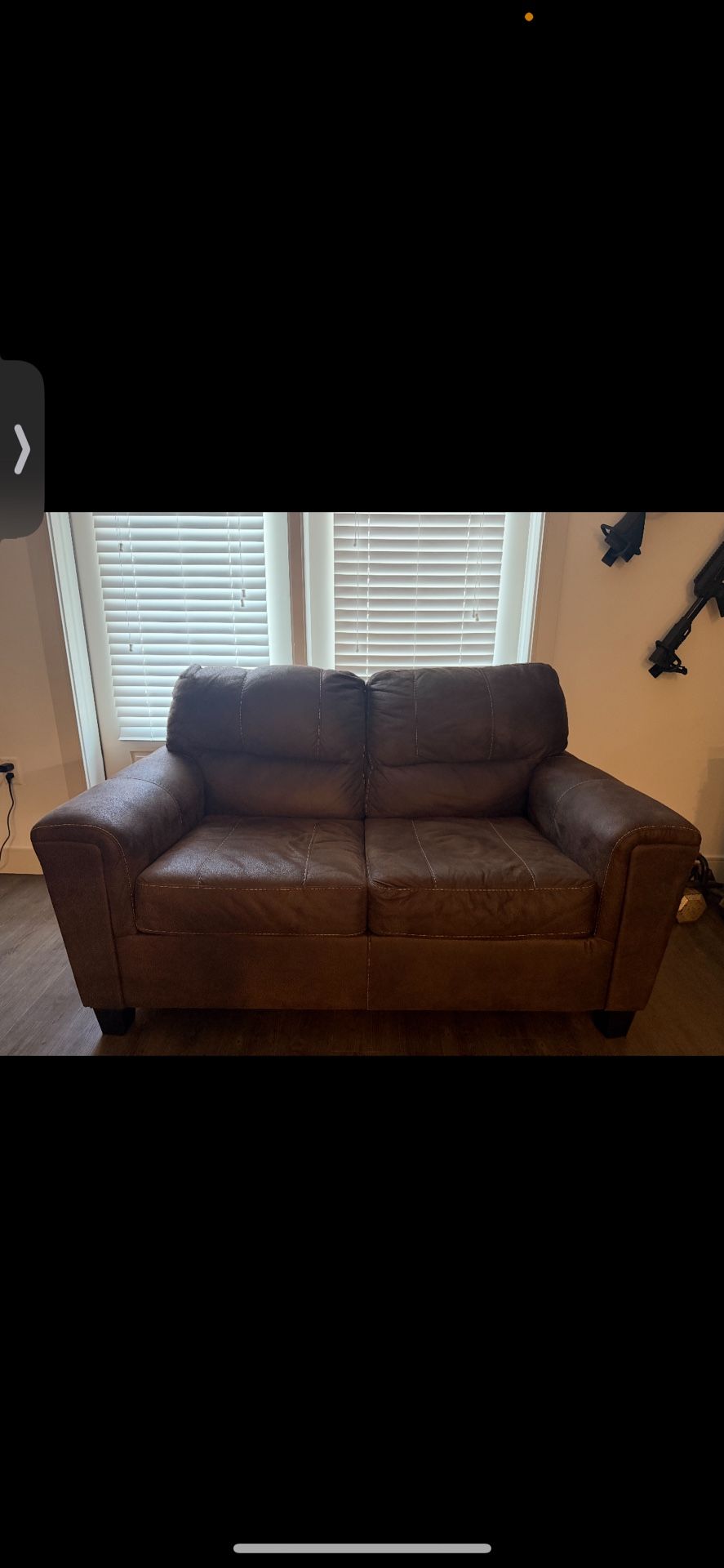 Love Seat And Couch Selling Together