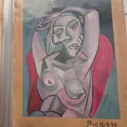 Pablo Picasso Watercolor