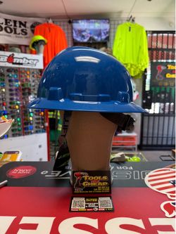 LIFT BRIGGS BLUE FULL BRIM SAFTEY HARD HAT