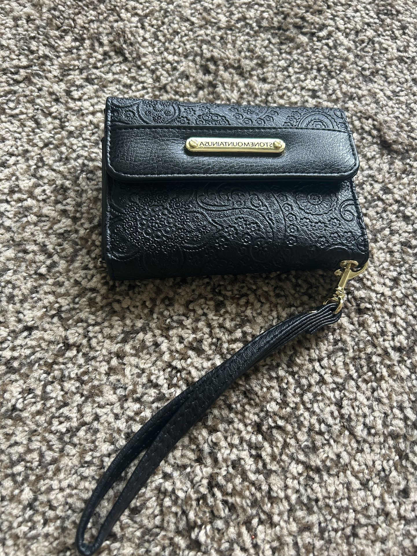 Cute Stone Mountain leather wallet/wristlet