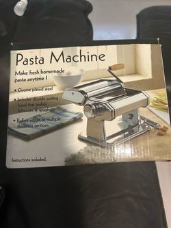 Chrome Plated Steel Pasta Machine