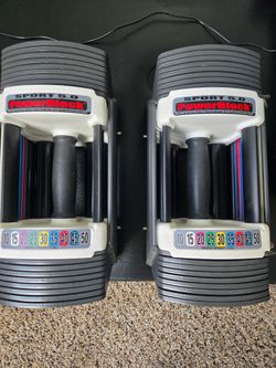 PowerBlock Sport 5.0 adjustable dumbbells