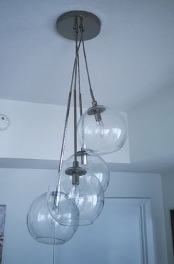 West Elm 4 Globe Chandelier