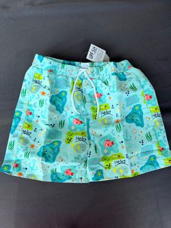 Kids Swim Trunks UPF 50+ Under the Sea Print