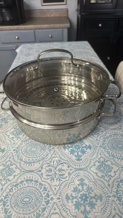 Stainless steel steamer