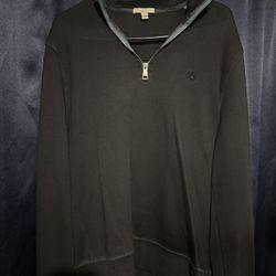 Burberry Brit Zip Up Collar / Turtle Neck Sweater 