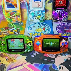 Customer Gameboy Colors! Bowser And Squirtle 