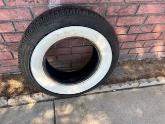 1 Coker classic 15 inch (contact info removed) White wall tire