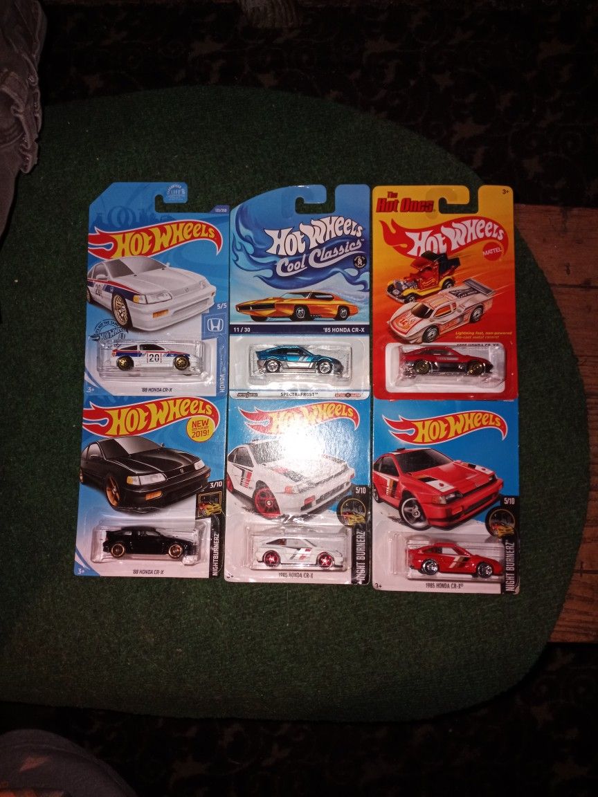 Hot Wheels Honda CR-X'S