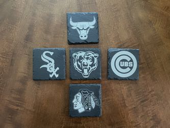 Chicago Sports Team Coasters.