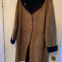 Women’s suede coat