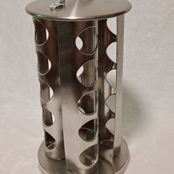 Kamenstein Revolving 20-Jar Countertop Spice or K-Cup Tower Organizer, Only Stand Not Including Jars